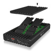 IcyBox ICY BOX IB-2817MCL-C31 docking for 2x NVMe SSD