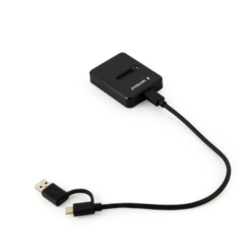 Gembird DD-U3M2 storage drive docking station USB 3.2 Gen 1 (3.1 Gen 1) Type-C Black