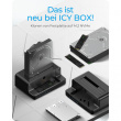 ICY BOX IB-2914MSCL-C31 Klon- und DockingStation für M.2 NVMe SSD und 3.5