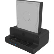 ICY BOX IB-2914MSCL-C31 Klon- und DockingStation für M.2 NVMe SSD und 3.5