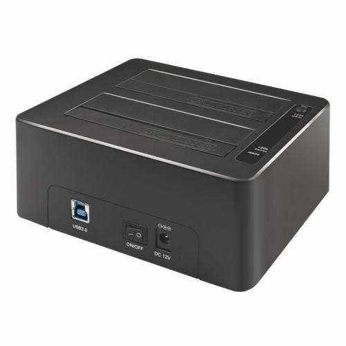 LogiLink USB 3.0, 2-bay docking station for 2.5/3.5' HD