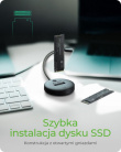 IcyBox ICY BOX IB-1610MCD-C31 NVMe+SATA M.2 SSD