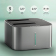 AXAGON ADSA-DC USB3.2 Gen1 - 2x SATA 6G CLONE DUAL HDD Dock Station ASMedia WLONONWCRA635