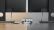 HYPER HDG212B laptop dock/port replicator Docking USB 3.2 Gen 2 (3.1 Gen 2) Type-C Silver