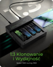 IcyBox ICY BOX IB-4013MCL-C4 4-Bay NVMe SSD Docking