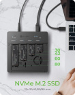 IcyBox ICY BOX IB-4013MCL-C4 4-Bay NVMe SSD Docking