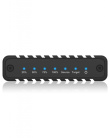 ICY BOX IB-2817MCL-C31 SSD enclosure Must M.2 USB powered