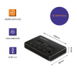 Qoltec Drive docking station 2xSSD M2 SATA, NGFF