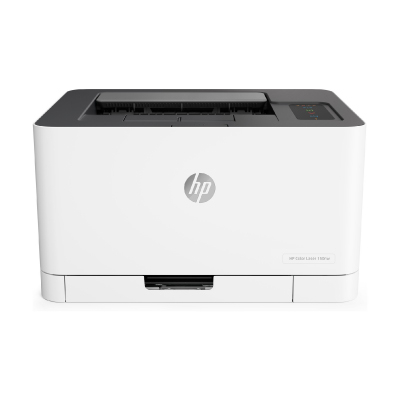 HP Color LaserJet 150nw Printer - A4 Color Laser, Print, LAN, WiFi, 18ppm, 100-500 pages per month
