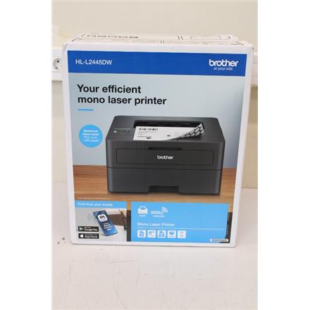 Brother HL-L2445DW | Mono | Laser | Wi-Fi | Black | DAMAGED PACKAGING