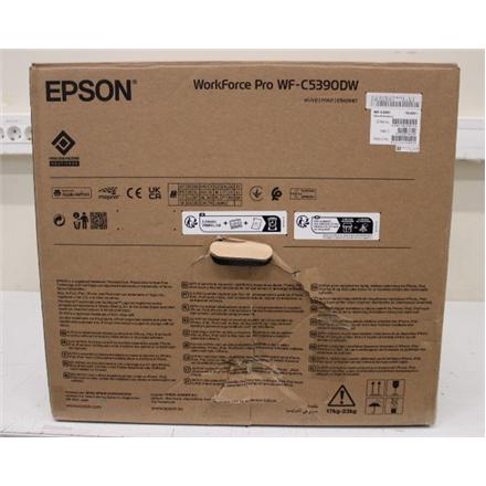 Taastatud. Epson WorkForce Pro WF-C5390DW | Epson WorkForce Pro | WF-C5390DW | Inkjet | Colour | Inkjet Printer | A4 | Wi-Fi | DAMAGED PACKAGING