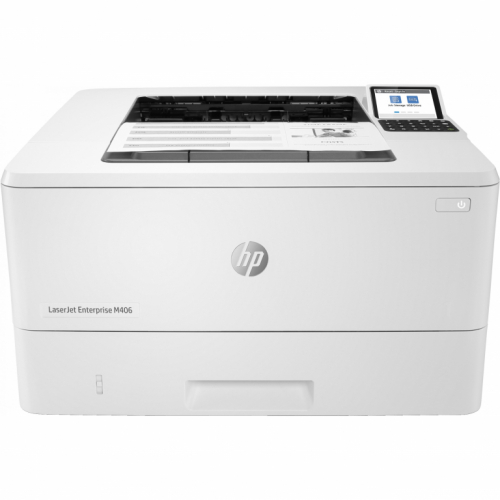 L HP LaserJet Enterprise M406DN S/W-Laserdrucker 38 S./Min. A4 LAN Duplex