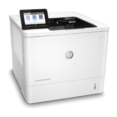 HP LaserJet Enterprise M611dn Printer - A4 Mono Laser, Print, Automatic Document Feeder, Auto-Duplex, LAN, 61ppm, 5000-25000 pages per month (replaces M607dn/ M608dn)