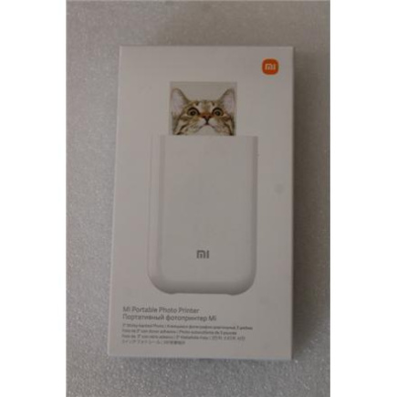Xiaomi Mi Portable Photo Printer | Colour | ZINK Zero-Ink | Photo Printer | White | USED, WITHOUT ORIGINAL PACKAGING, MISSING PHOTO PAPER PACK