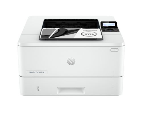 HP LaserJet Pro 4002dn Printer - A4 Mono Laser, Print, Automatic Document Feeder, Auto-Duplex, LAN, 40ppm, 750-4000 pages per month (replaces M404dn)