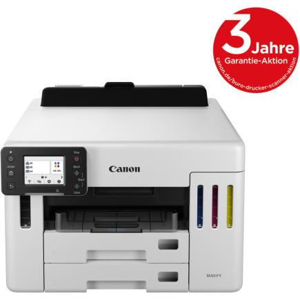 T Canon MAXIFY GX5550 Tintenstrahldrucker A4 LAN WLAN 500 Blatt