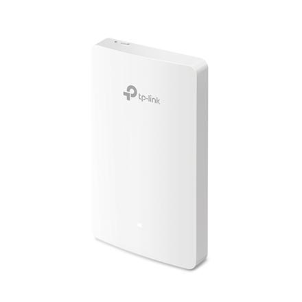 TP-LINK | Omada AC1200 Wireless MU-MIMO Gigabit Wall Plate Access Point | EAP235-Wall | 802.11ac | 2.4 GHz/5 GHz | 867+300 Mbit/s | 10/100/1000 Mbit/s | Ethernet LAN (RJ-45) ports 4 | MU-MiMO Yes | PoE in