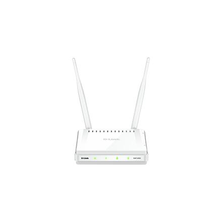 D-Link | Wireless N Access Point | DAP-2020 | 802.11n | Single-band | Mesh Support No | 300  Mbit/s | 10/100 Mbit/s | Ethernet LAN (RJ-45) ports 1 | No mobile broadband | MU-MiMO No | Antenna type 2xExternal