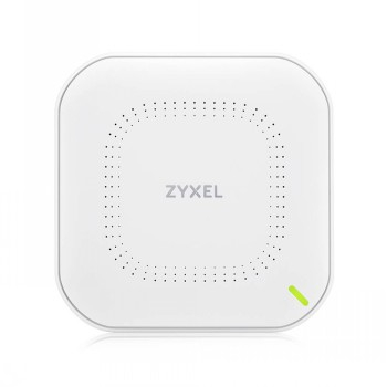 ZYXEL NWA90AXPRO, AX3000, 2X2:3X3 MU-MIMO, CAPTIVE PORTAL, WPA2 AND WPA3 ENTERPRISE, 2.5GB LAN PORT, POE+ (802.3AT), STANDALONE/NEBULA CLOUD MANAGED INCLUDING POWER ADAPTER