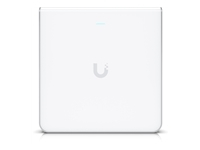 UBIQUITI U6-Enterprise-IW In-Wall Access point Dual Band WiFi 6E 4x4 MIMO 1xRJ45 2.5Gb/s PoE+ 4x RJ45 1000Mb/s