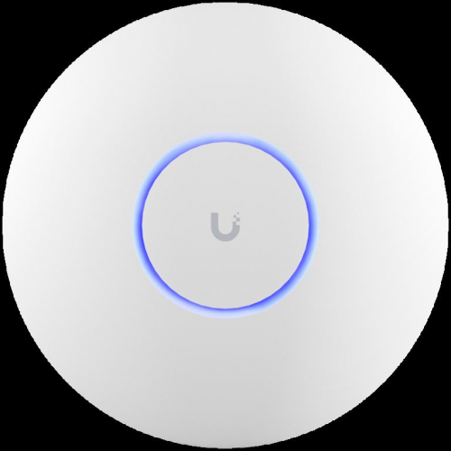 UBIQUITI U7-PRO Ceiling-mount WiFi 7 AP with 6 GHz support, 2.5 GbE uplink, and 9.3 Gbps over-the-air speed, 140 m² (1,500 ft²) coverage