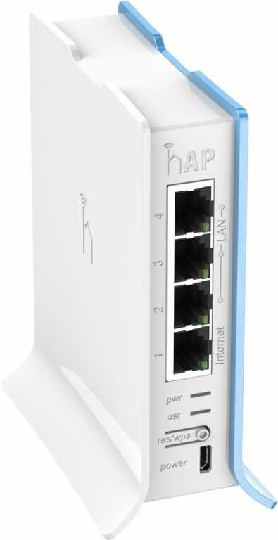 MikroTik | RB941-2nD-TC hAP Lite | Access Point | 802.11n | 2.4GHz | 10/100 Mbit/s | Ethernet LAN (RJ-45) ports 4 | MU-MiMO Yes | no PoE