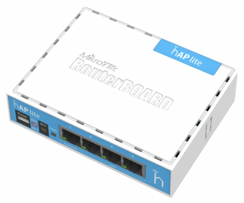 Mikrotik hAP lite White WLONONWCRFIT1