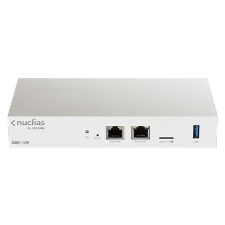 D-Link | Nuclias Connect Hub | DNH-100 | 802.11ac | Mesh Support No | 10/100/1000 Mbit/s | Ethernet LAN (RJ-45) ports 1 | No mobile broadband | MU-MiMO No | no PoE