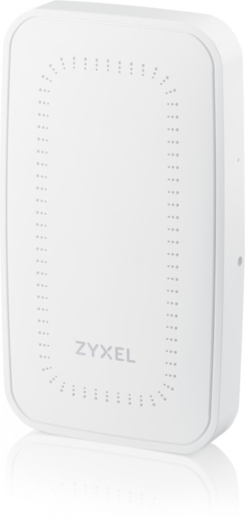 ZYXEL WAX300H AX3000, 2X2:2 MU-MIMO, WALL PLATE MOUNTING, 3 X LAN PORT INCLUDING 1 WITH POE 5W PASS THROUGH, POE+ (802.3AT), STANDALONE/CONTROLLER/NEBULA CLOUD MANAGED