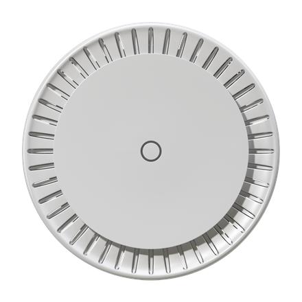 MikroTik | Wi-Fi 6 Dualband Access Point | cAP ax | 802.11ax | 2.4GHz/5GHz | 1200+574 Mbit/s | 10/100/1000 Mbit/s | Ethernet LAN (RJ-45) ports 2 | MU-MiMO No | PoE in/out