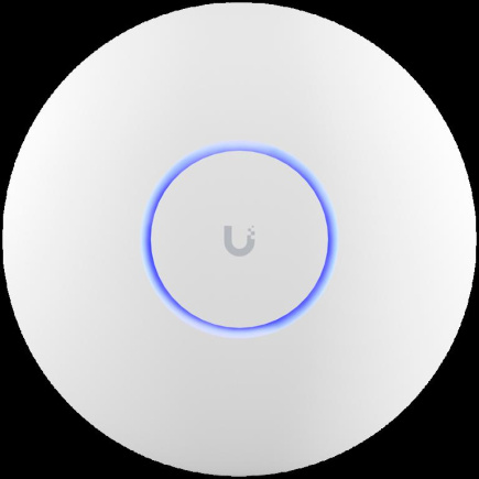 UBIQUITI U7-PRO Ceiling-mount WiFi 7 AP with 6 GHz support, 2.5 GbE uplink, and 9.3 Gbps over-the-air speed, 140 m² (1,500 ft²) coverage
