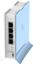 MikroTik | RB941-2nD-TC hAP Lite | Access Point | 802.11n | 2.4GHz | 10/100 Mbit/s | Ethernet LAN (RJ-45) ports 4 | MU-MiMO Yes | no PoE