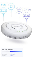 D-Link AX3600 Wi‑Fi 6 Dual‑Band Unified Access Point