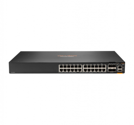 HPE Aruba Networking CX 6200F 24G Class4 PoE 4SFP+ 370W Switch