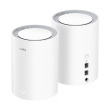 Cudy M1800 2-pack Dual-band (2.4 GHz / 5 GHz) Wi-Fi 6 (802.11ax) Белый 1 Internal