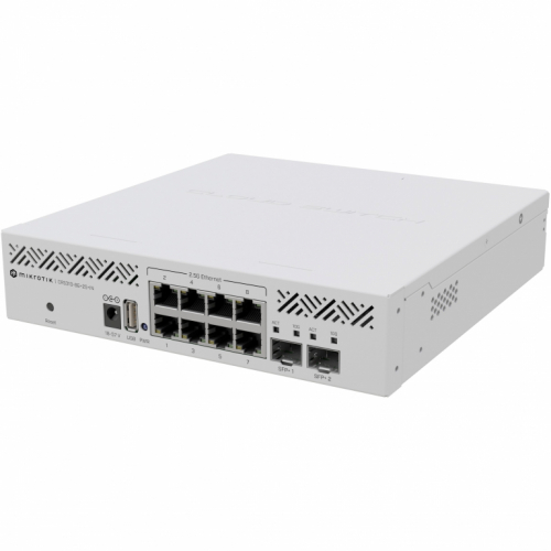MikroTik 8+2P CRS310-8G+2S+IN M RM