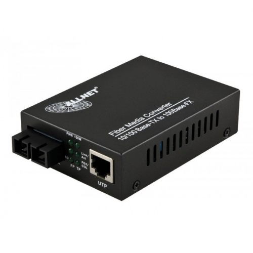 NET Z ALLNET Medienkonverter 10/100BASE-TX auf 100BASE-FX Multimode SC Anschluss ALL-MC102-SC-MM