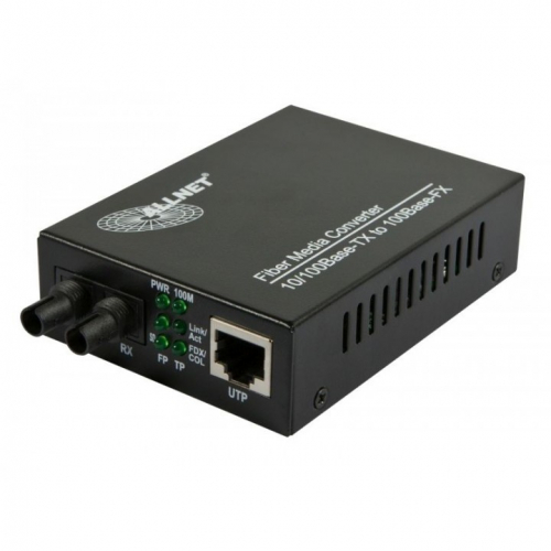 NET Z ALLNET Medienkonverter 10/100BASE-TX auf 100BASE-FX Multimode ST Anschluss ALL-MC107-ST-MM