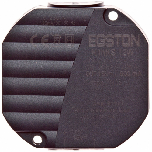 NET Z ALLNET Ersatznetzteil 12V/2,5A Unterputznetzteil rund Standard 76mm Egston