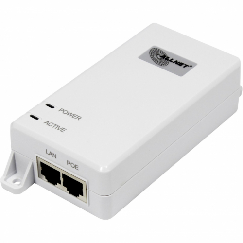 NET Z ALLNET PoE Injektor Gigabit PoE & PoE+ (15,4W/30W) / Kunststoffgehäuse / ALL0488v6