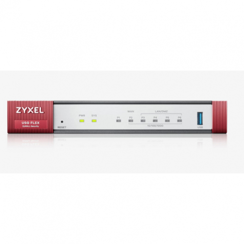 NET Firewall Zyxel Nebula ZYWALL USG FLEX 100 - 4xLAN 1Gbit/s + 1xWAN 1Gbit/s