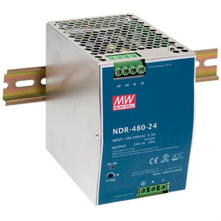 ind. Netzteil POW-4861 48VDC 480W DIN-Schiene