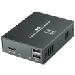 HDMI over Cat.5/6 Extender kit 4K. 100m schwarz