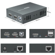 HDMI over Cat.5/6 Extender kit 4K. 100m schwarz