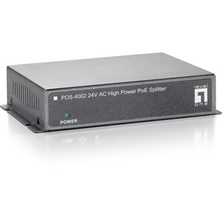 Splitter POS-4002 1x FE High Power PoE