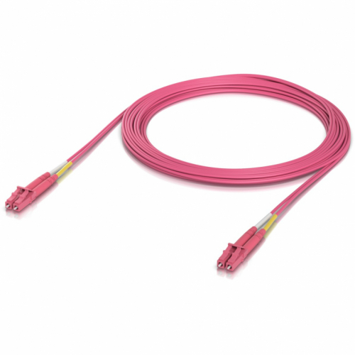 Ubiquiti OM4 Duplex LC UPC Fiber Patch Cable 5M