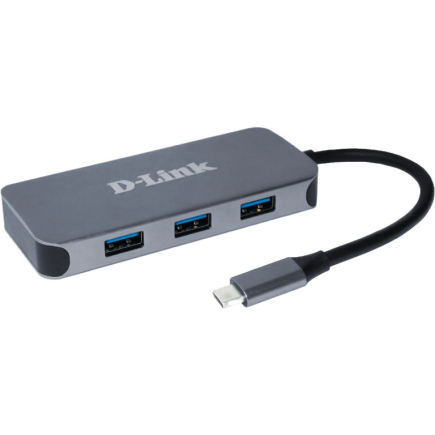 D-Link DUB-2335 6-in-1 USB-C Hub mit HDMI/Gigabit Ethernet