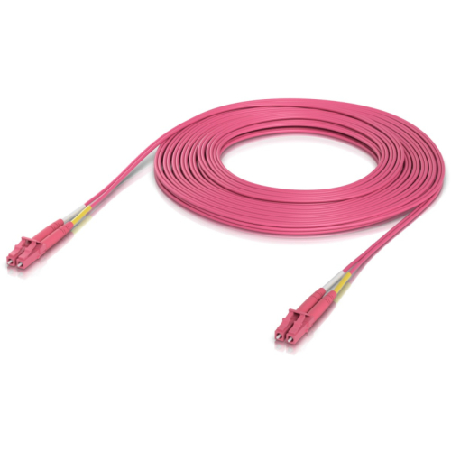 Ubiquiti OM4 Duplex LC UPC Fiber Patch Cable 10M