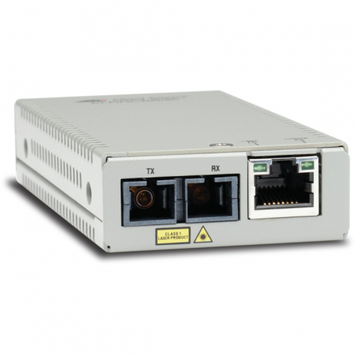 ALLIED TAA 10/100TX to 100FX/SC MM Media & Rate Converter Multi-region PSU