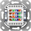 DIGITUS RJ45Dose Cat6 2xRJ45 geschirmt Aufputz Signalweiß